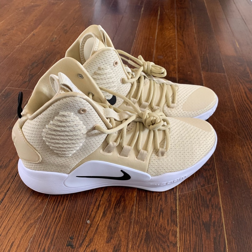 NEW Nike Hyperdunk X TB Team Tan  Basketball Shoes - Picture 5 of 8